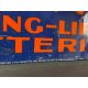 An Exide Batteries tin advertising sign of bright design and colour, 25 x 17 3/4". - Image 4 of 6
