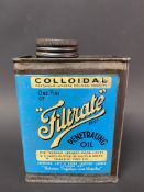 A Filtrate Penetrating Oil pint can in excellent condition.