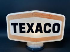 A Texaco plastic petrol pump globe.