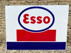 A very large Esso enamel sign, 76 1/2 x 56 1/2