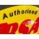 A BSA Authorised Motorcycle Dealer oval garage showroom perspex sign with raised lettering, 21 1/4 x - Image 2 of 3