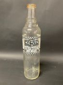 A Vigzol Vita Freeze quart glass bottle.