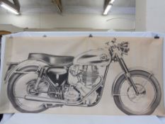 A very large scale study of a BSA, 89 3/4 x 42