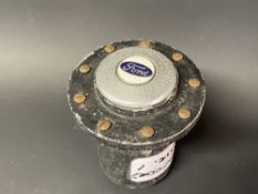 A Moto Lita steering wheel boss, circa 1960s to suit Mk. I Ford Escort.