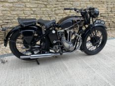 1935 Triumph 2/1 250cc Reg. no. AYY 241 Frame no. 5L557 Engine no. 1-R4/369