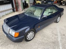 1991 Mercedes-Benz 300CE 24v Reg. no. J36 OPJ Chassis no. 1240512B562298 Engine no. M104