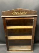 An Eversure front-opening wall mounted dispensing cabinet, 18