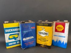 Four one gallon cans to include NBC Thylene.