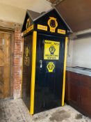 An AA roadside call box, Tredington box 177, originally sited on junction of the A34 and the Fosse