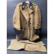 An original AA overcoat, with bakelite AA buttons and brass AA badges to the lapels, plus a pair - Image 1 of 3