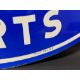 A Ford Genuine Parts oval double sided enamel sign stamped: Property of Ford Motor Co., made in USA, - Image 2 of 4