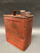 A Shell Motor Spirit pedal car can.