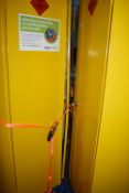 2 x Upright Hazard Storage Cabinets - Contents Not Included - Includes Some Shelves - Ref: LCM282