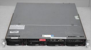 1 x SuperMicro 1U 813M-4 4-Bay 3.5