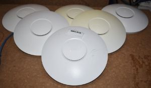 6 x Ubiquiti UniFi AP Long Range WiFi PoE Access Points - Ref: MPC416 CE - CL678 - Location: