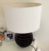 2  x Bedside Lamps - To Be Removed From An Exclusive Property In Hale Barns - CL716 - NO VAT