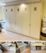 4-Piece ROTHWELL AND THOMAS Fitted Bespoke Bedroom / Home Office Furniture Set - No VAT