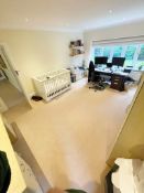 High Quality 5.4 x 3.6 Metre Bedroom Carpet In A Soft Neutral Tone - NO VAT ON HAMMER