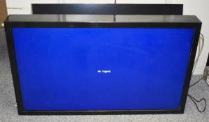 1 x DynaScan ds2 55 Inch LCD Fanless Monitor With Security Metal Enclosure and Signature Book IPC