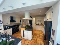 1 x Farmhouse-style Bespoke Kitchen With Utility Room, Appliances, Central Island, Granite Worktops