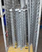 Large Selection of Commercial Kitchen Shelving - Includes 17 x Shelves and 14 x Legs - CL011 -
