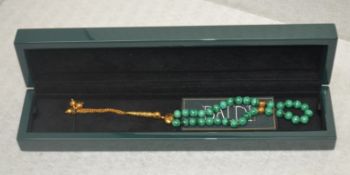 1 x BALDI 'Home Jewels' Italian Hand-crafted Artisan MISBAHA Prayer Beads **Original RRP £735.00**