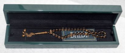 1 x BALDI 'Home Jewels' Italian Hand-crafted Artisan MISBAHA Prayer Beads **Original RRP £735.00**