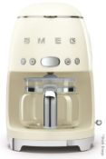 1 x SMEG Drip Filter Coffee Machine - Original Price £199.00 - Unused Boxed Stock
