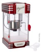 1 x SMART Retro-Style Illuminated Kettle Popcorn Maker - No Reserve *Read Condition Report*