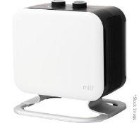 1 x MILL 1800w PTC Fan Heater InWhite - Unused Boxed Stock - Ref: HAS337/FEB22/WH2/PAL17 - CL987 -