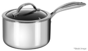 1 x SCANPAN HaptIQ Saucepan with Lid (18cm) - Original Price £179.00 - Unused Boxed Stock