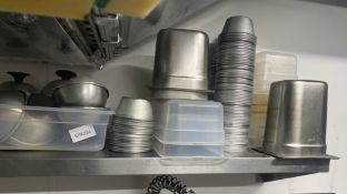 1 x Selection Of Gastronorm Pans, Stainless Steel Pots And Plastic Pots As Shown - Ref: BGK014 -
