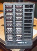 1 x CST IQCHAR Wireless Restaurant Paging System Charging Station With 20 Customer Pagers