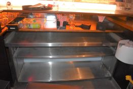 1 x Stainless Steel Three Tier Back Bar Prep Unit - Size: H86 x W170 x D60 cms