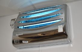 1 x Rentokil Fly Zapper With Chrome Finish - 240v UK Plug