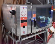 1 x Convotherm OSC Combi Oven - Model OSC 6.10 - 6 Grid Oven With Stainless Steel Finish -