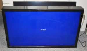 1 x DynaScan ds2 55 Inch LCD Fanless Monitor With Security Metal Enclosure and Signature Book IPC Sy