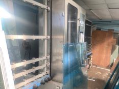 1 x Atlantic 4 Brush Twin Tank Vertical Glass Washing Machine - Yeah: 2003 - Serial Number: 3451