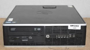 1 x HP Desktop PC With Intel i5-2400 Processor, 8gb Ram, Card Reader and Dedicated Graphics Card -