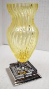 1 x BALDI 'Home Jewels' Italian Hand-crafted Artisan 'TIEPOLO' Vase - RRP £1,520
