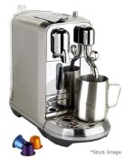 1 x SAGE Nespresso Creatista Plus Coffee Machine - Original Price £480.00 - Ex-display Boxed Stock -
