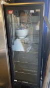 1 x Gamko Upright Commercial Drinks Fridge With Display Door