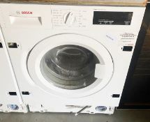 1 x Bosch Integrated Washing Machine - Model WIW 283069B