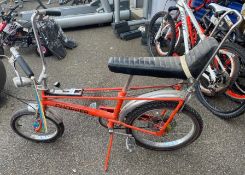 1 x Raleigh Chopper mk1 Bike With Infra Red Finish - All Original!