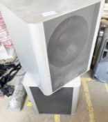 2 x Piega PS2 Powered Subwoofers in Silver