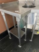 1 x Stainless Steel Freestanding Hand Wash Station