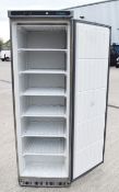1 x Polar CD083 Upright Freezer With Stainless Steel Exterior - Dimensions: H185 x W60 x D60 cms