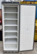 1 x Polar CD083 Upright Freezer With Stainless Steel Exterior - Dimensions: H185 x W60 x D60 cms