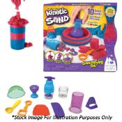 1 x Kinetic Sand Sandisfying Set - New/Boxed