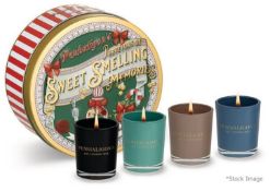 1 x PENHALIGON'S Nose Twitchers Candle Christmas Gift Set (4 x 35g) - Unused Boxed Stock - Ref: